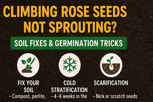 Climbing Rose Seeds Not Sprouting? Soil Fixes & Germination Tricks