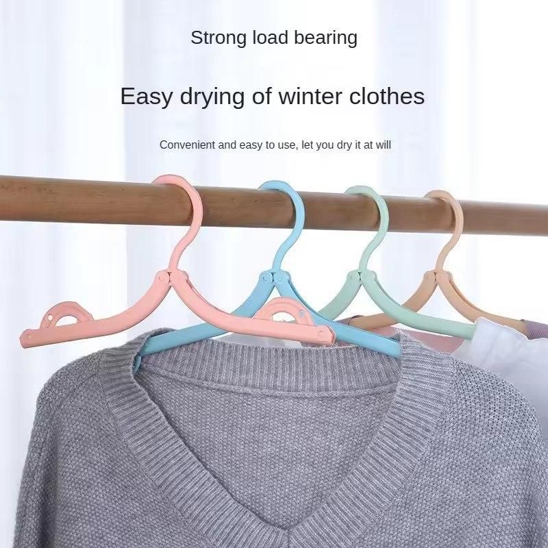 Portable Folding Clothes Hangers | Travel-Friendly Wardrobe Solution