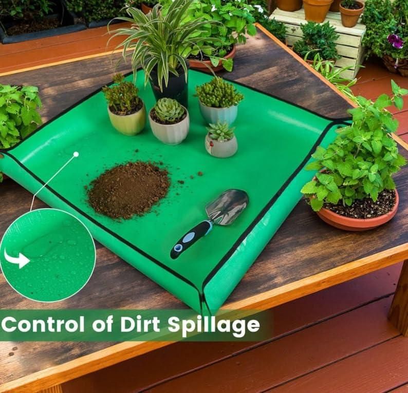 Gardening Mat for Plant Transplanting | Waterproof Potting Workstation