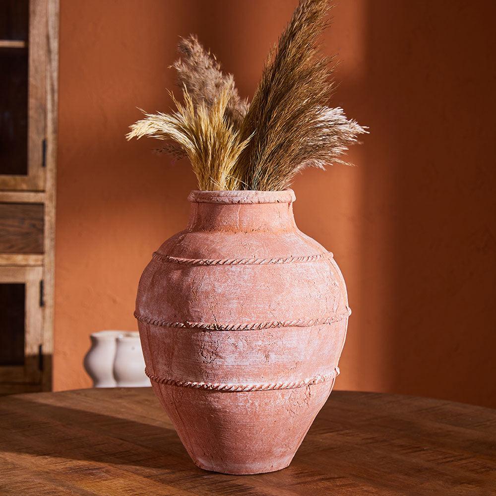 Yarrow Yard, Zenth Zest Terrocotta Vase - Mulmil