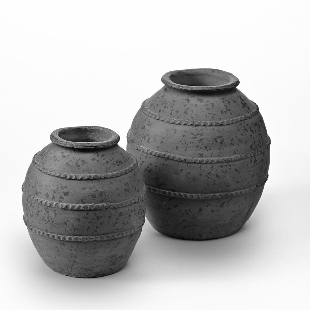 Whisper Place Henry Matka Black Vase - Mulmil