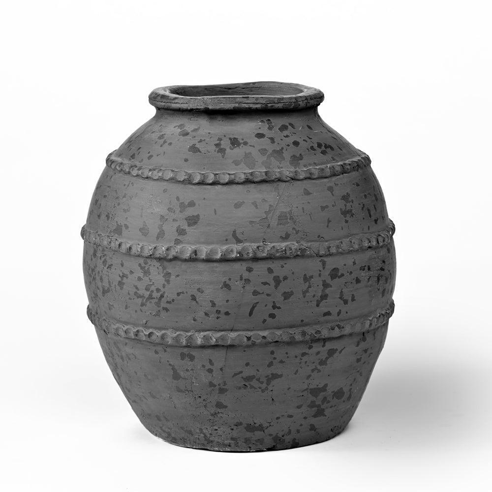 Whisper Place Henry Matka Black Vase - Mulmil