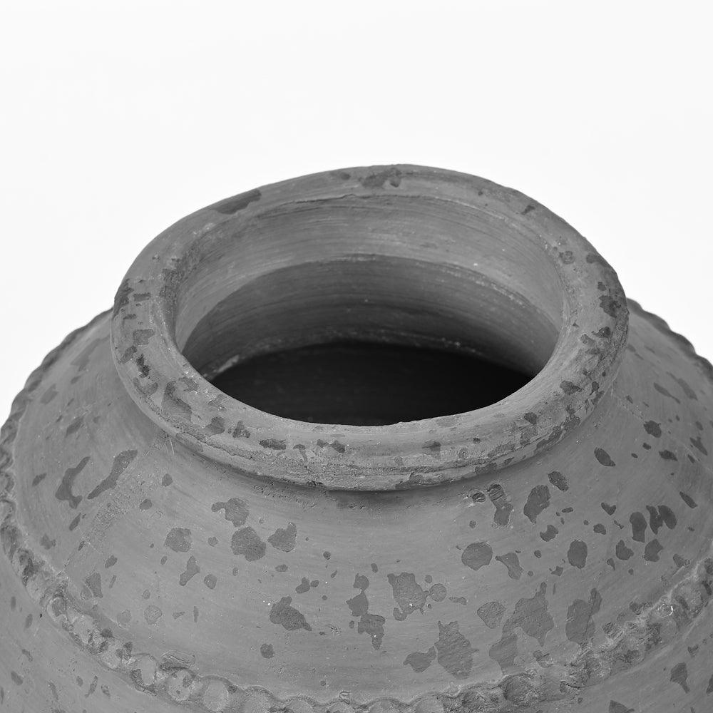 Whisper Place Henry Matka Black Vase - Mulmil