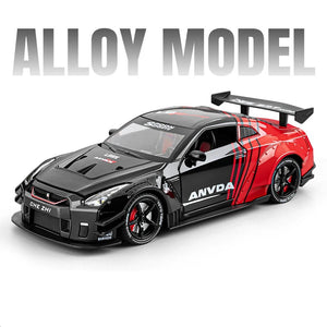Nissan GTR GT-R R35 Alloy Sports Car Model Diecast Metal