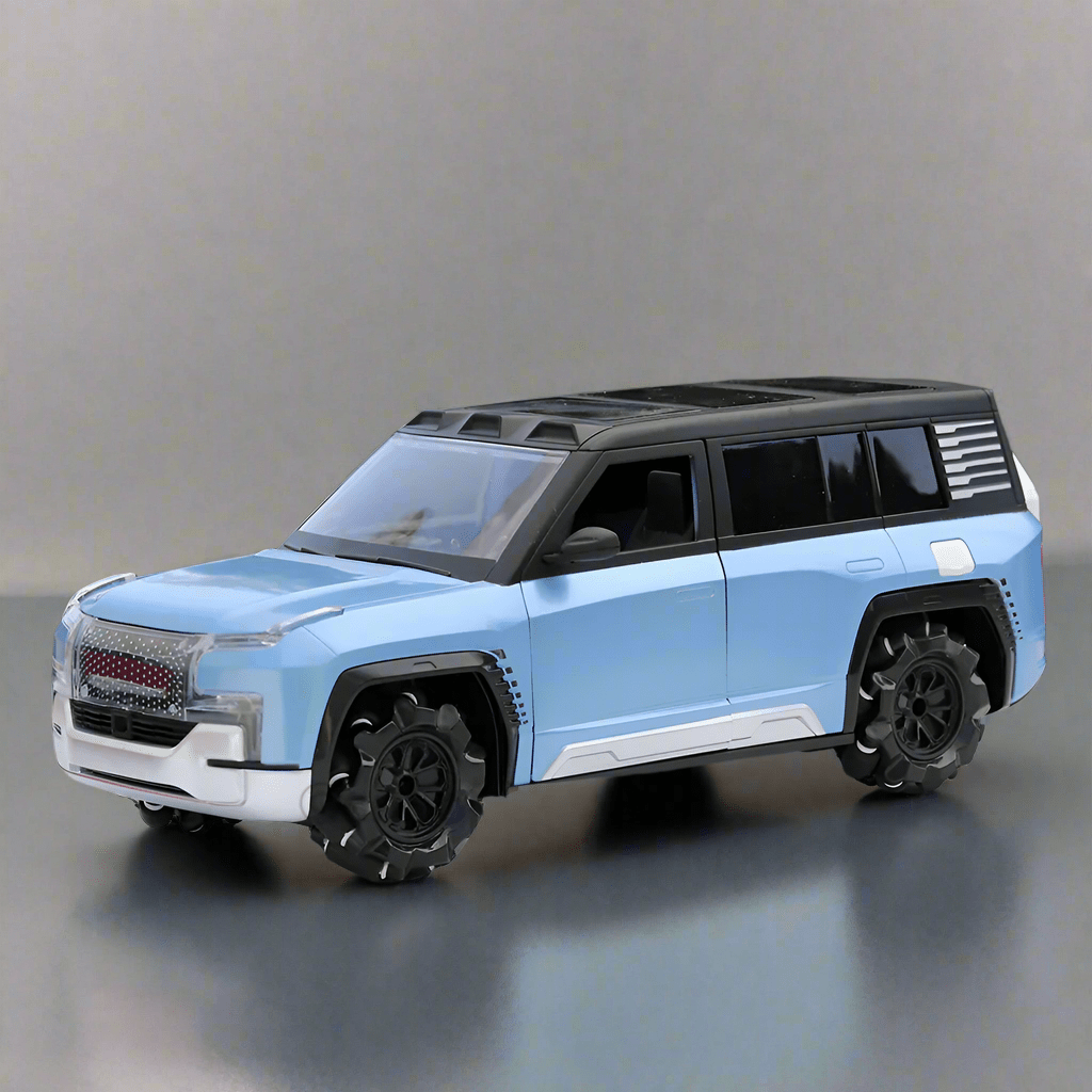 Rechargeable Moka U8 Remote Control Car with EV Power Charge Station | Auto Park, Light & Music | 1:12 Scale