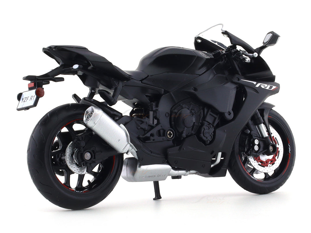 Yamaha YZF R1 Matte Black 1:12 Bike Collectible