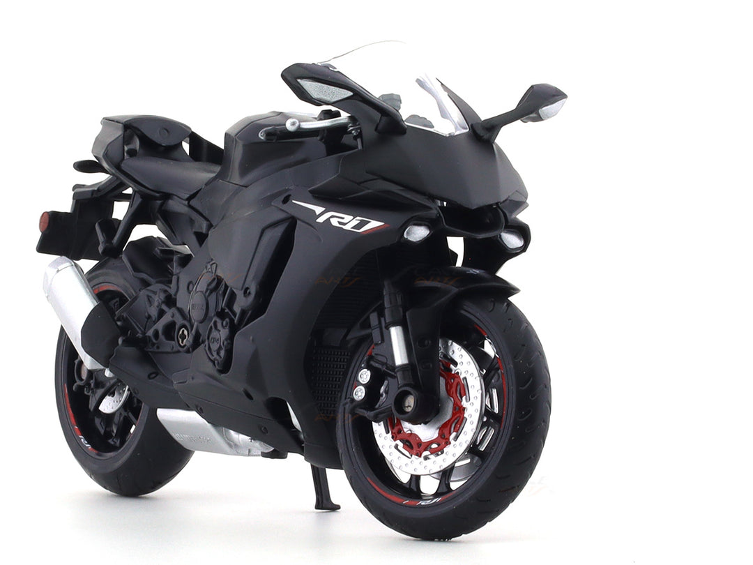 Yamaha YZF R1 Matte Black 1:12 Bike Collectible