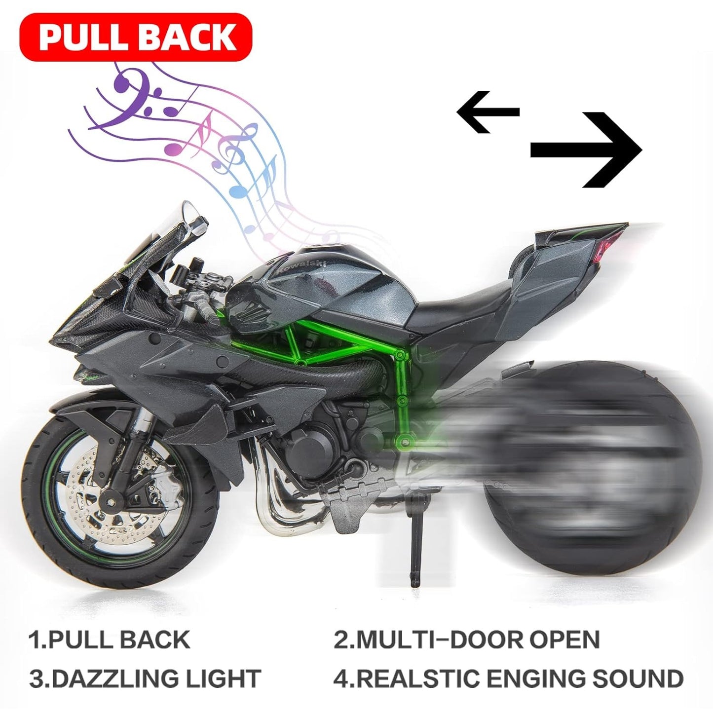 Mini Bike Kawasaki Ninja H2R Motorcycle Kawasaki Ninja H2R