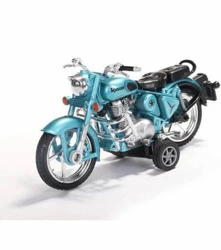 Royal Enfield Bullet Bike Miniature/Scale Model Black