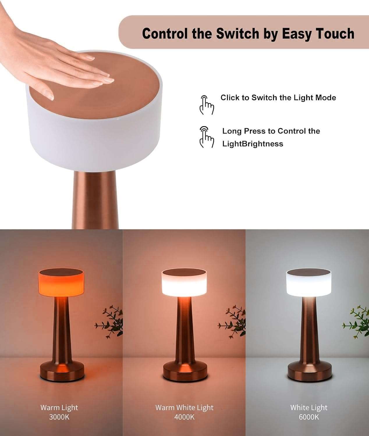 Para Lume Gold Lamp