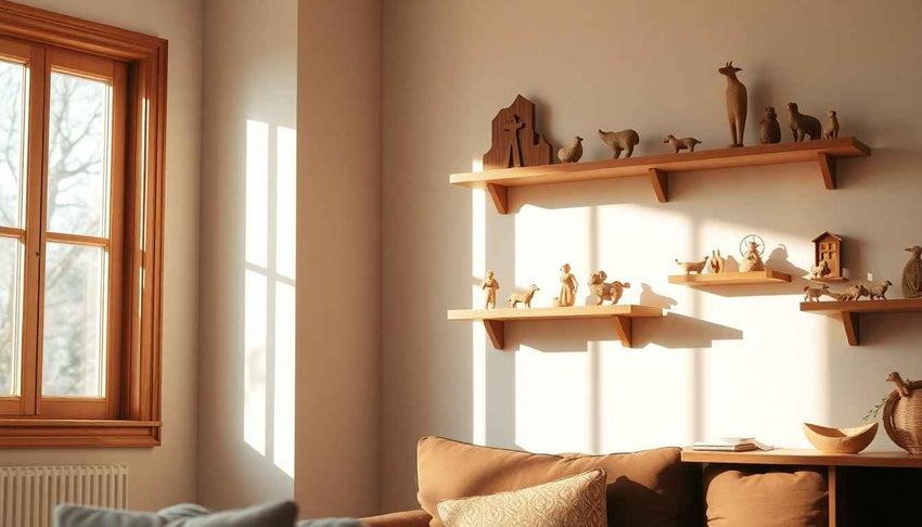 Discover the Charm of Mulmil: Handcrafted Wooden Figurines for Your Shelf Decor
