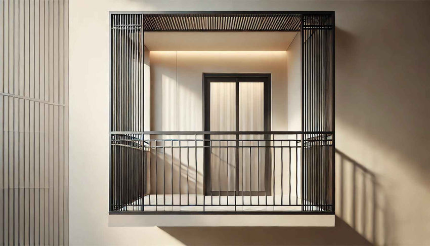 Top 5 Stunning Balcony Railing Designs You Must See – Modern & Minimalistic!