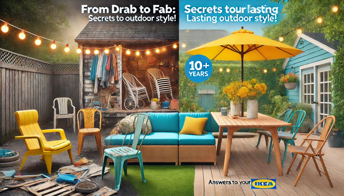 Outdoor Furniture 101: Discover the Best Materials, Styles, and FAQs (Plus IKEA Hacks!)