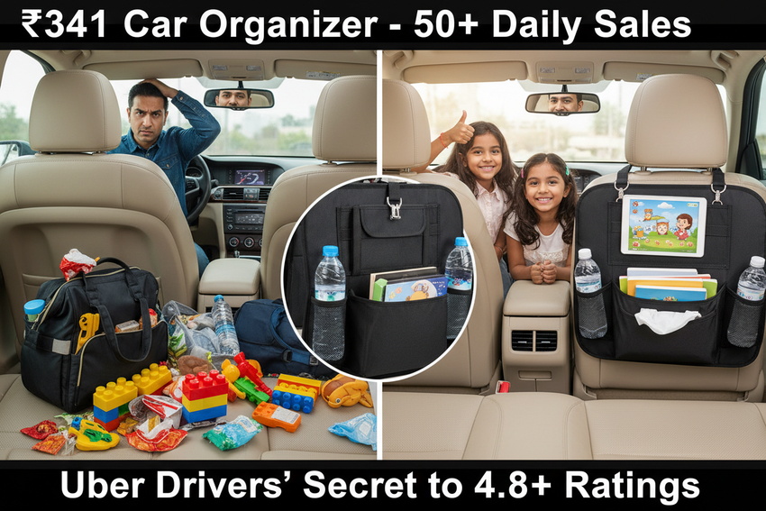 This ₹341 Car Organizer Is Selling Out Across India - Travelers Reveal Why
