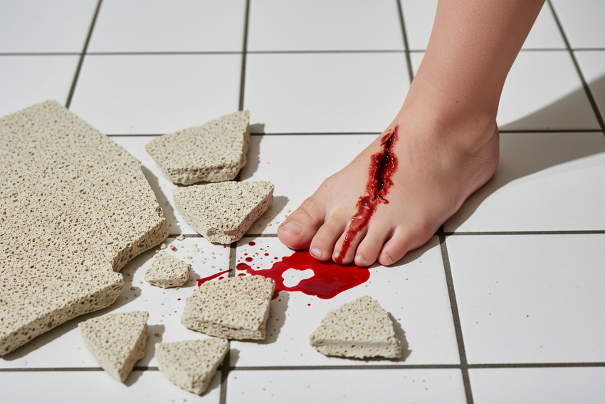 Diatomite Bath Mat ने मेरे बच्चे का पैर काट दिया! ₹3,000 + ₹45,000 Hospital Bill