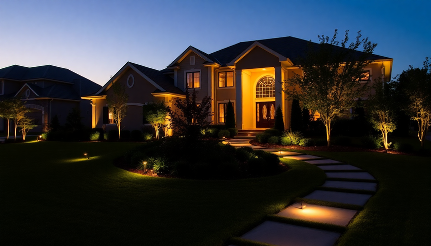 Professional Outdoor Lighting That Adds Value: Mulmil’s Curb Appeal Playbook
