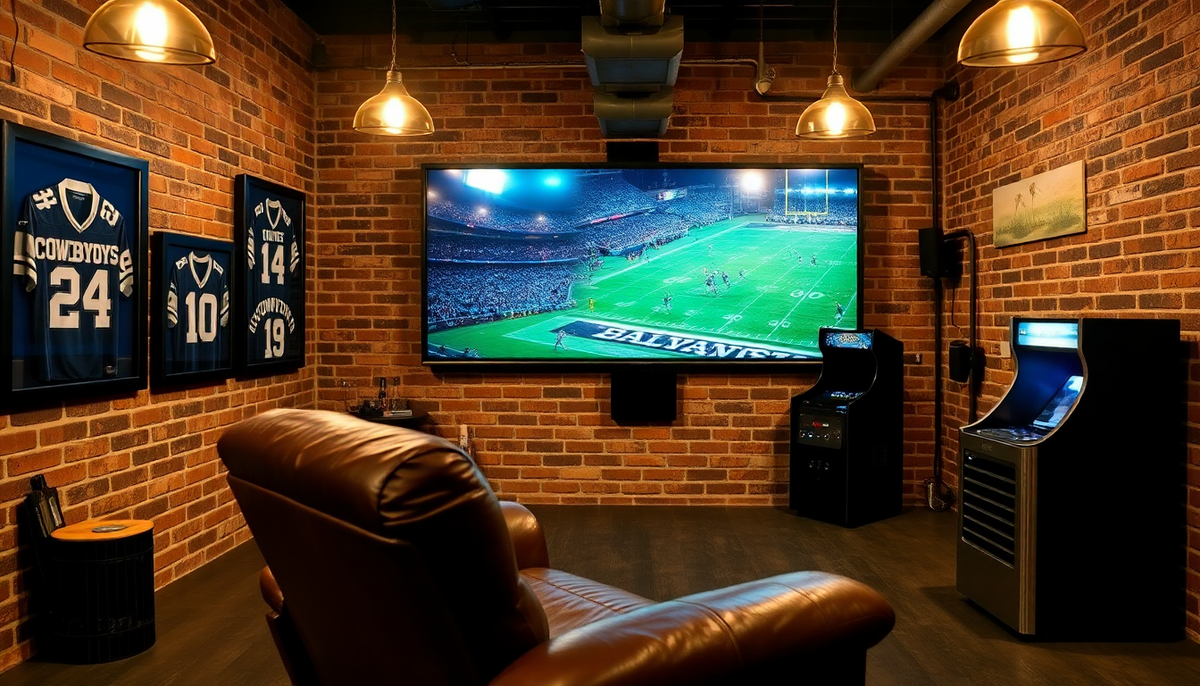 DLaw's Sports Cave Secret: How Micah's Fans Are Redesigning Man Caves in 2025!