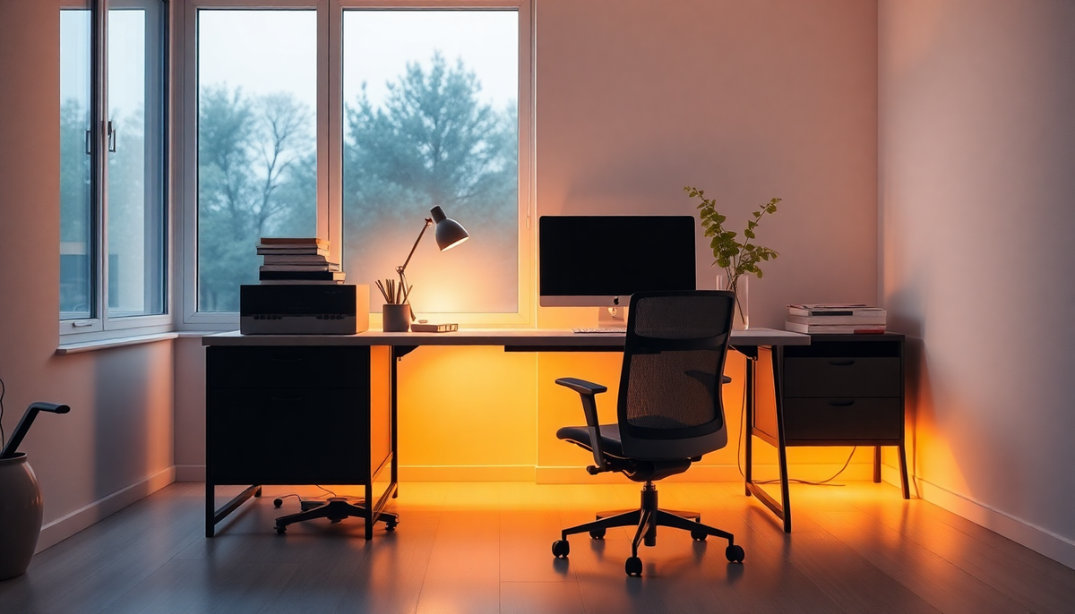 Fluorescent Lights are Making You Tired. This Simple Ambient Lighting Trick Boosts Productivity Instantly.