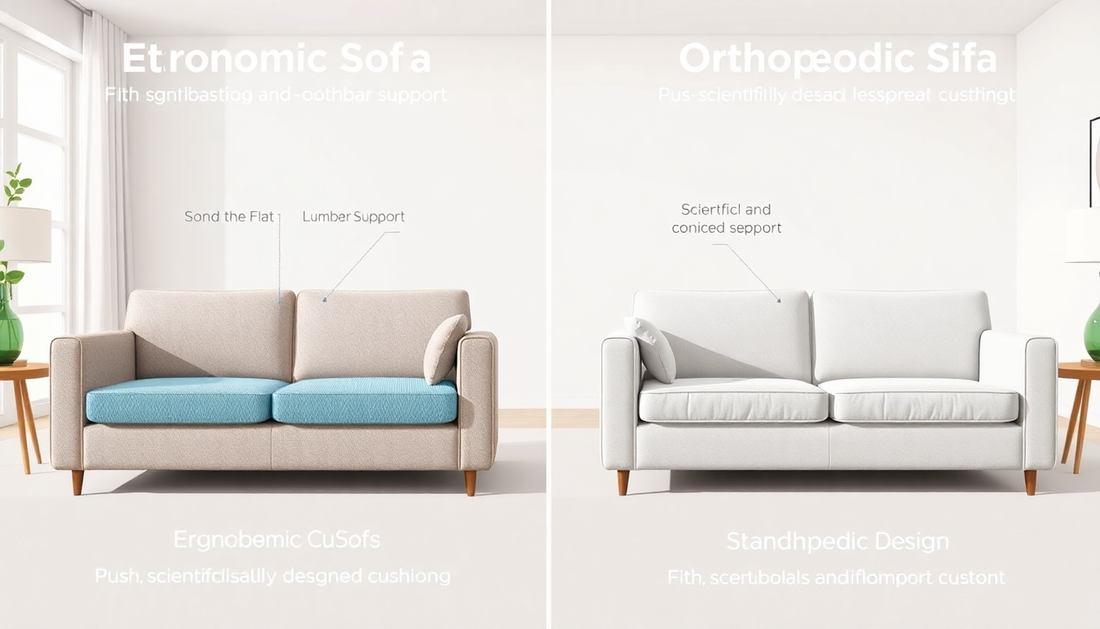 Orthopedic Sofas vs. Standard Sofas: What's the Difference?