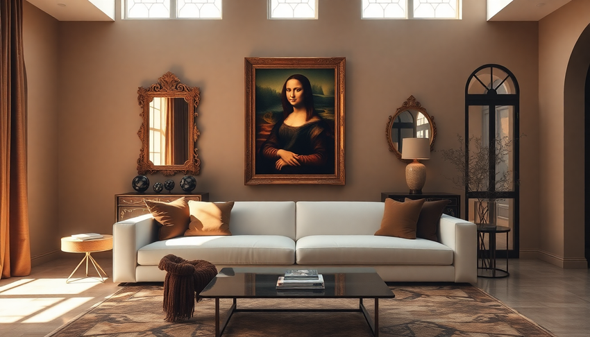 Mona Lisa's Secret to Timeless Home Decor (Art Lovers Are Stealing This Trick!)