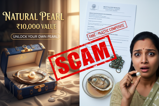 Oyster Pearl Necklace Kit scam exposed - ₹5,000 wasted on fake plastic pearls