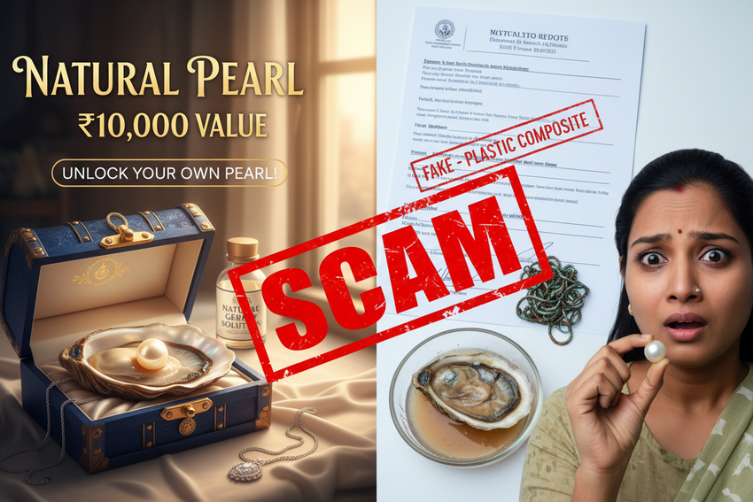 Oyster Pearl Necklace Kit Scammed Me - ₹5,000 Wasted on Fake Pearls (Lab Test + Expert Analysis)
