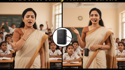 Teachers Are Quitting Less After Discovering This ₹712 Voice Amplifier