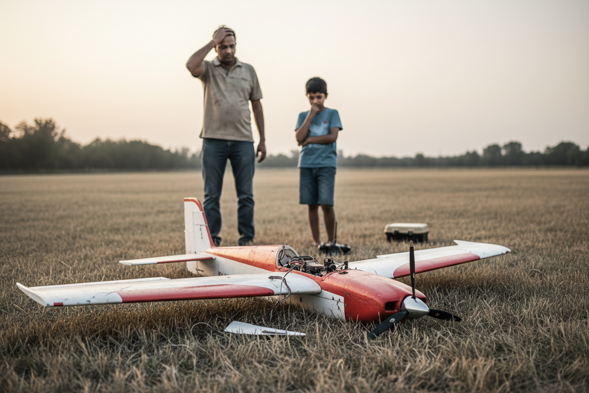 RC Plane Crash: ₹50,000 का सपना 2 मिनट में टूटा! बच्चों के लिए बेहतर विकल्प