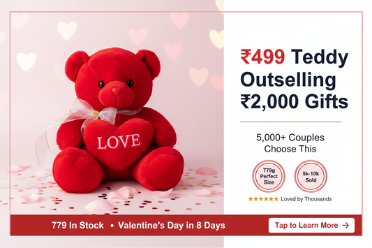 This Rs 499 Teddy Is Outselling Rs 2000 Gifts This Valentines Day