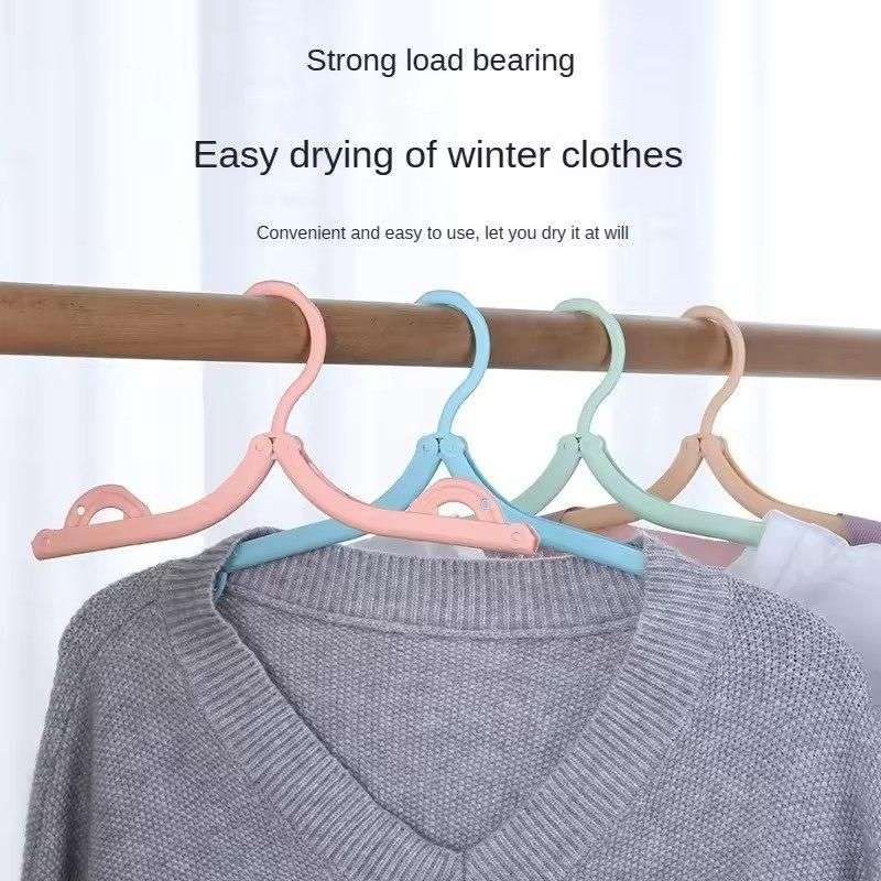 Portable Folding Clothes Hangers | Travel-Friendly Wardrobe Solution