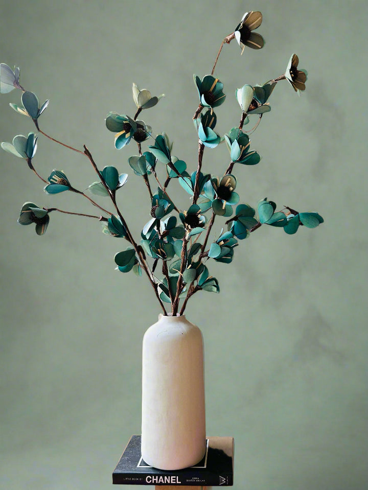 Green Bella Dried Flowers Online – 4 Stem Bundle for Home & Event Decor
