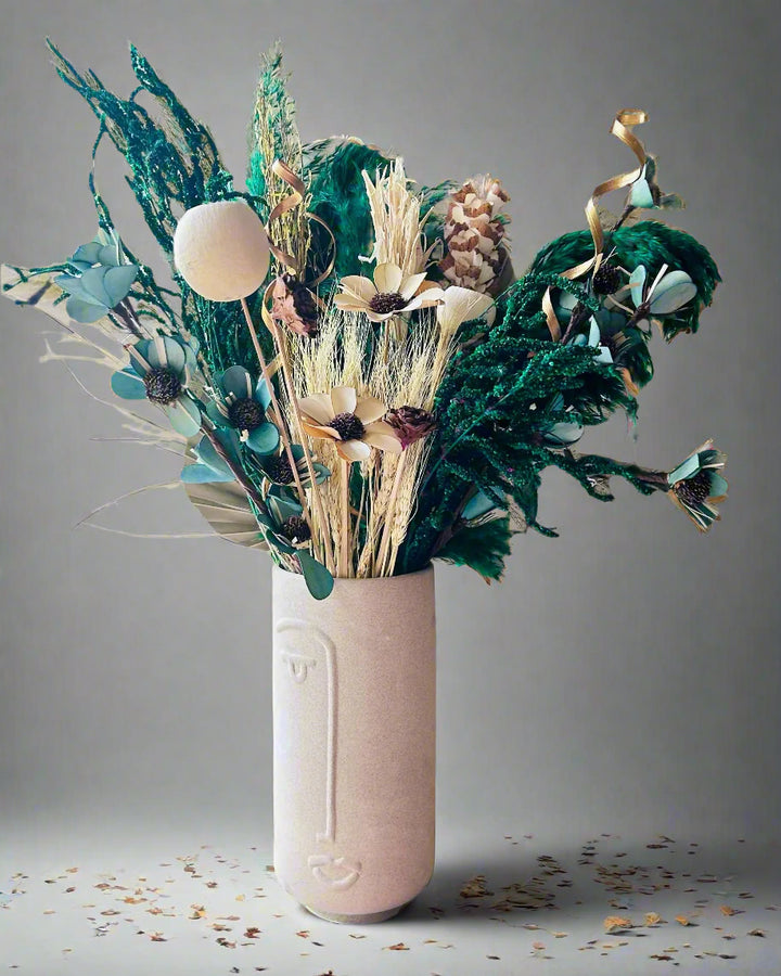 Large Green Flora Dried Flower Arrangement – A Natural Masterpiece