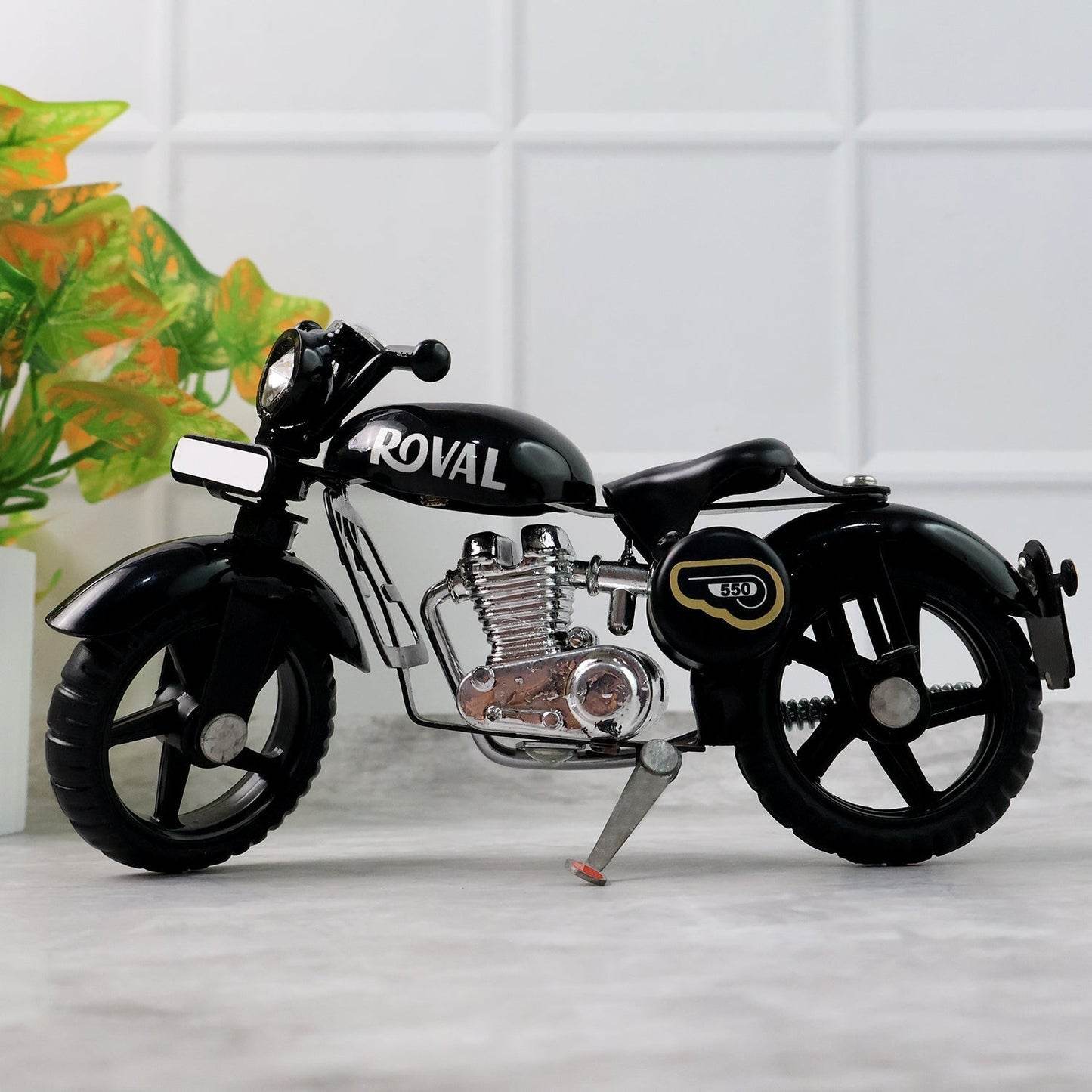 Bullet Bike Toy Model For Kids With Side Stand (1 Pc  Mix Color)