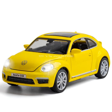 Volkswagen Beetle Alloy Models Sound and light Diecasting Toy Car