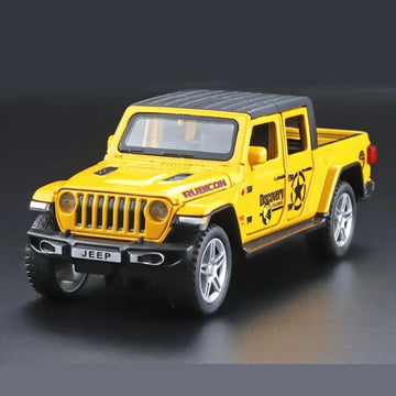 Jeeps Wrangler Gladiator Alloy Pickup Model Diecasts Metal Toy