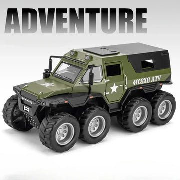 Russian Avtoros Shaman 8x8 ATV Alloy Model Toys Car