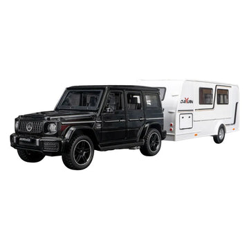 Mercedes AMG G63 trailer alloy model ornaments acousto-optic