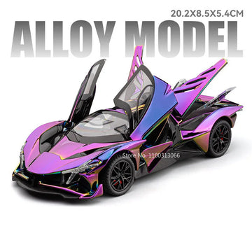 Apollo EVO Atlantic Toys Sports Cars Models Wheels Turned Vehicle