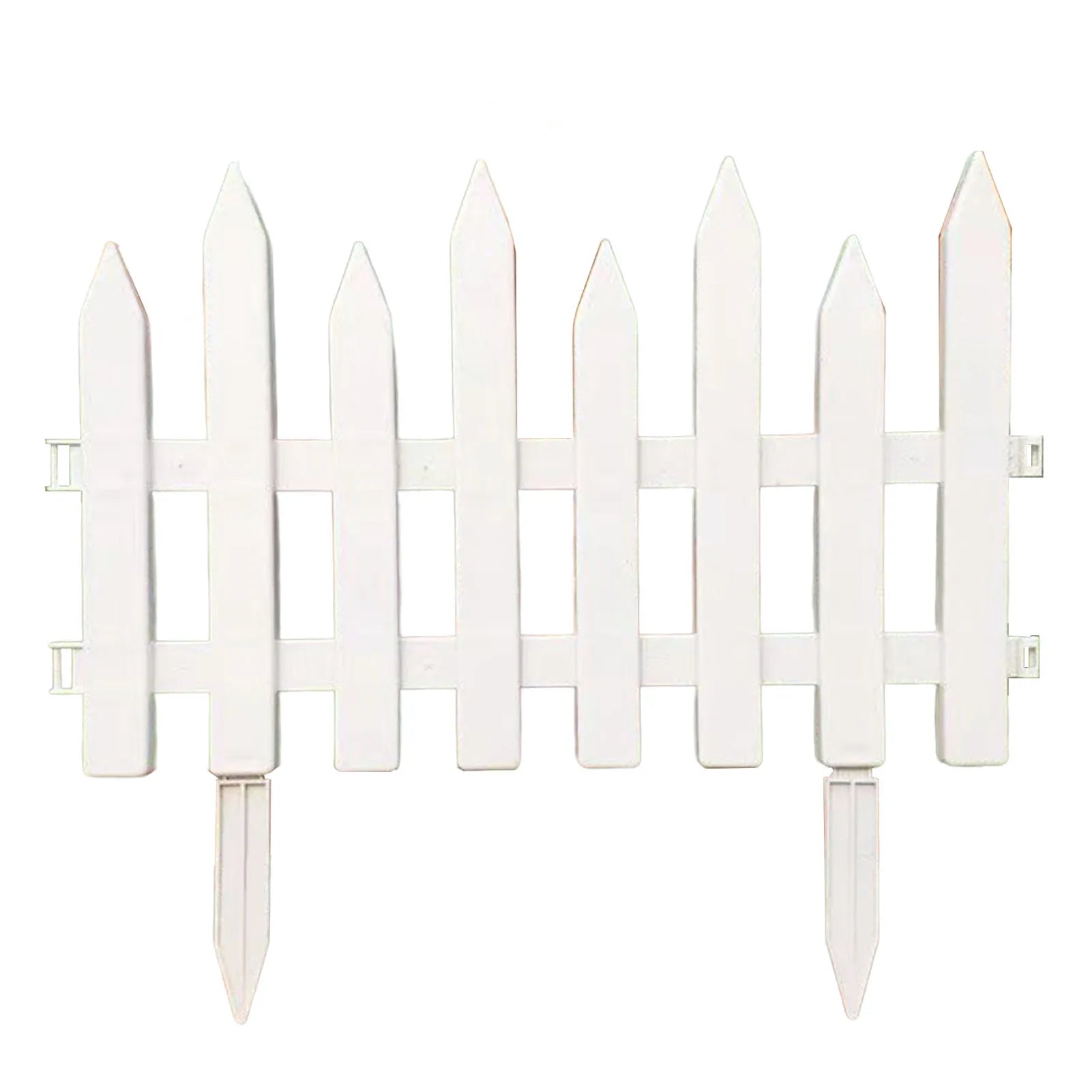 2-Pcs Garden Fence (White)