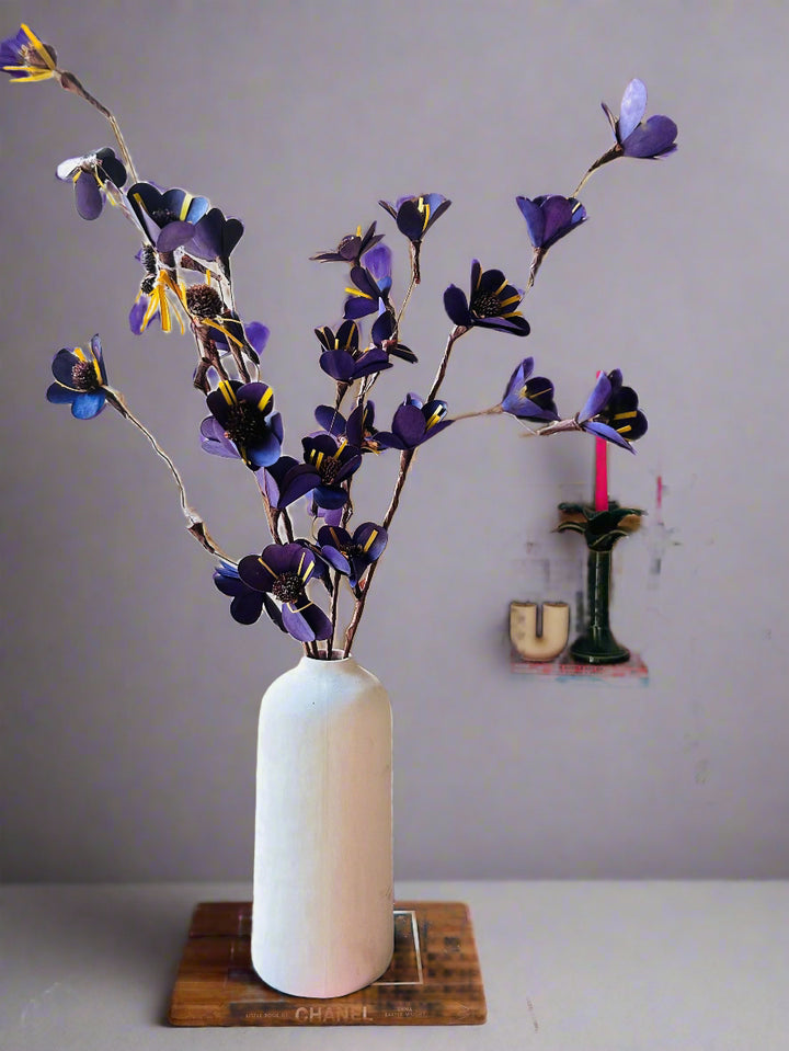 Purple Bella Dried Flower Bundle - Natural Home Decor