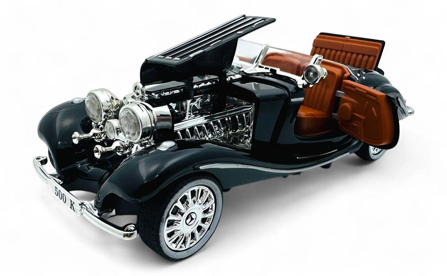 1936 Mercedes Benz Roadster diecast scale model car collectible