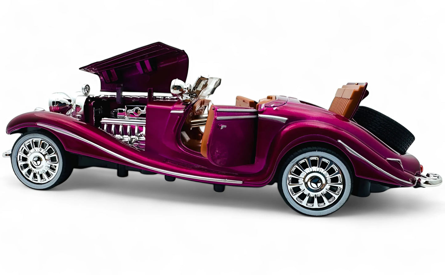 1936 Mercedes Benz Roadster diecast scale model car collectible