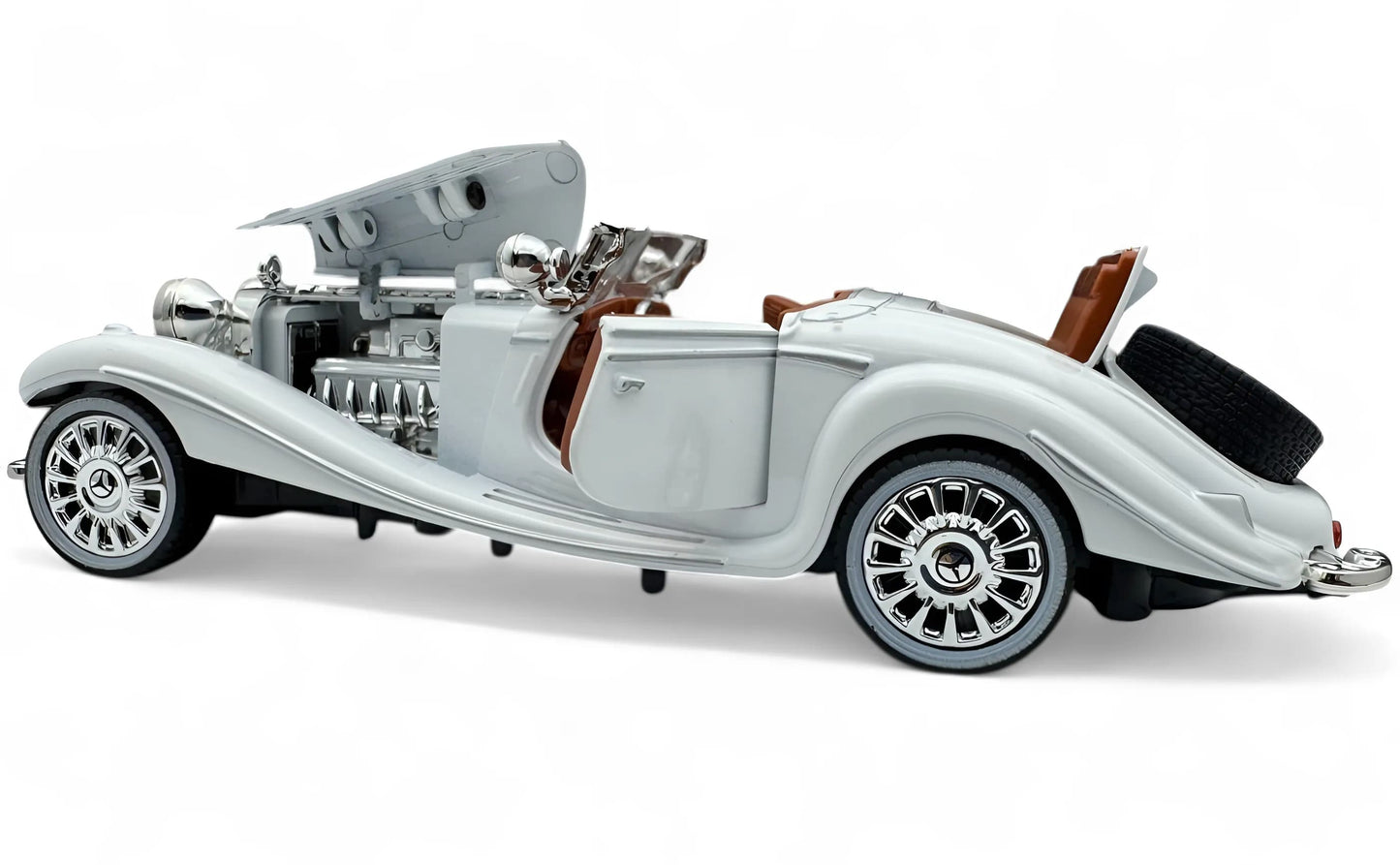 1936 Mercedes Benz Roadster diecast scale model car collectible