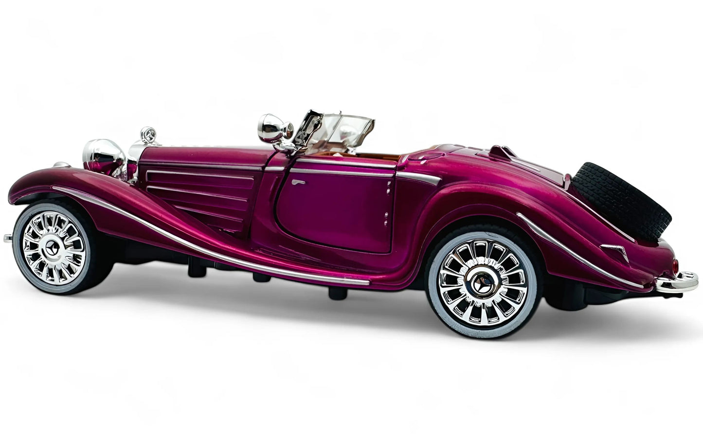 1936 Mercedes Benz Roadster diecast scale model car collectible