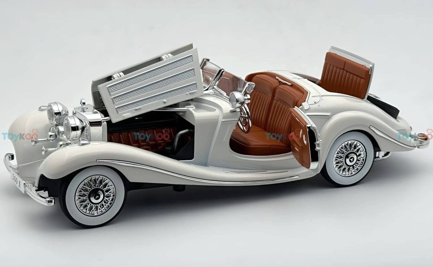 1936 Mercedes Benz Roadster diecast scale model car collectible